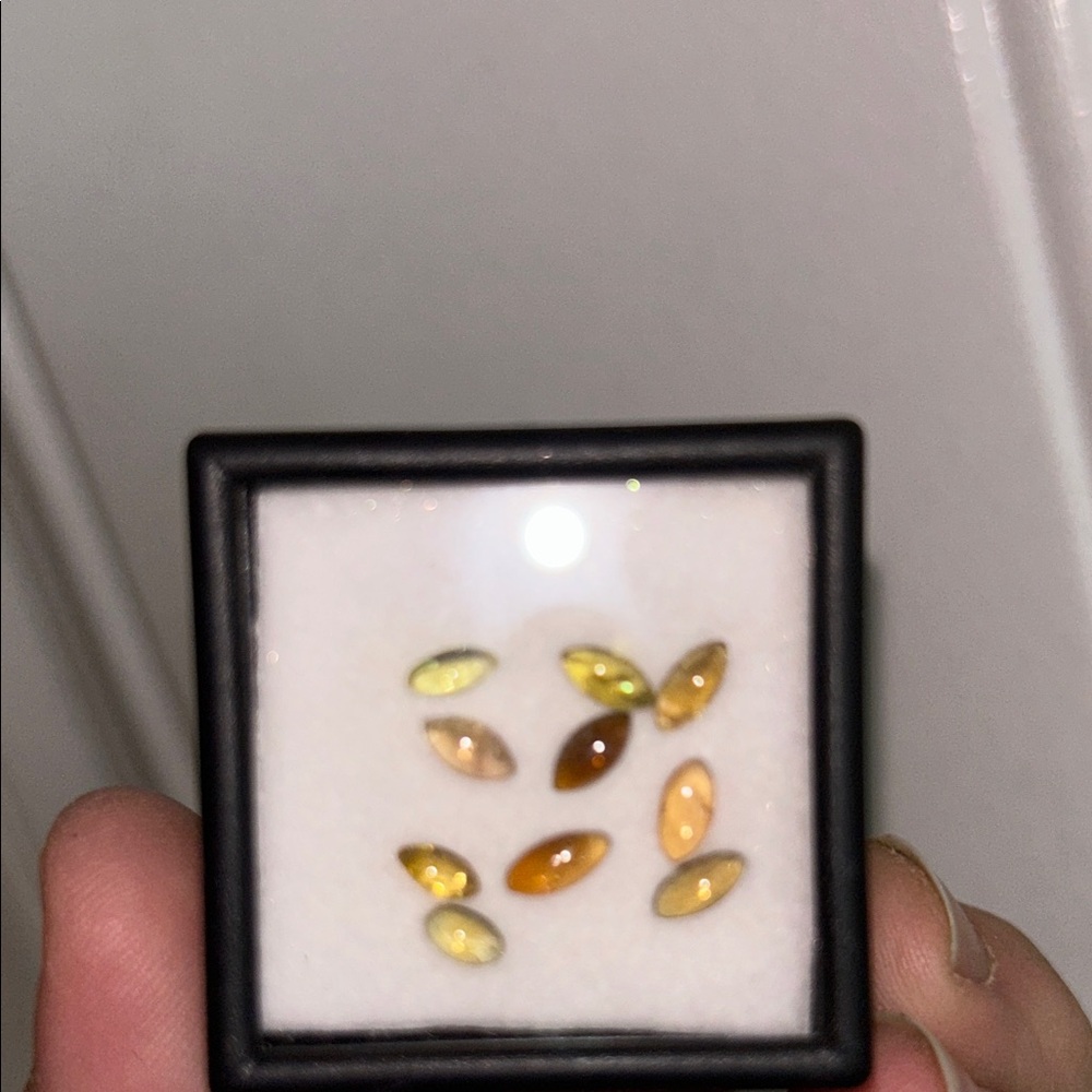 Set of Marquise Cut Tourmaline Gemstones